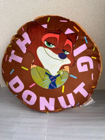 디즈니 주토피아2 시마무라 플로어 쿠션 닉 도넛