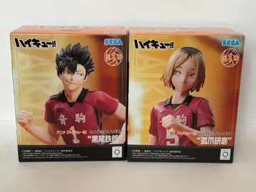 하이큐!! 쿠로오 테츠로 코즈메 켄마 하이 프리미엄 피규어 2체 세트