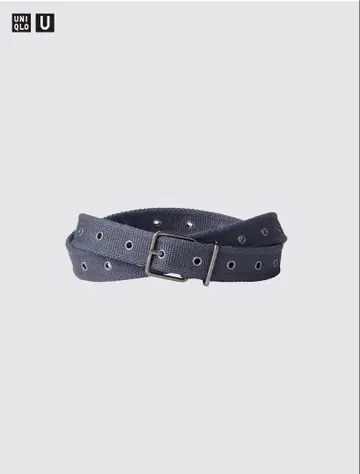 UNIQLO 테이프 벨트 블루 M