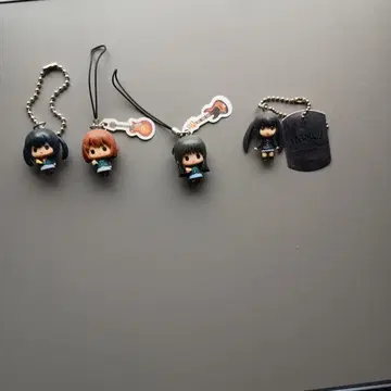 케이온 스트랩, 키링 4개 세트