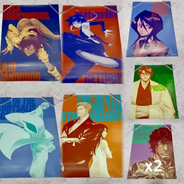 BLEACH EX 원화전 오리지널 포스터 컬렉션 세트