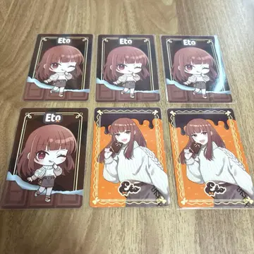 컬러풀 피치 스이파라 트레이딩 카드 에토님