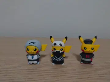 보스 놀이 피카츄 피규어 3체 세트