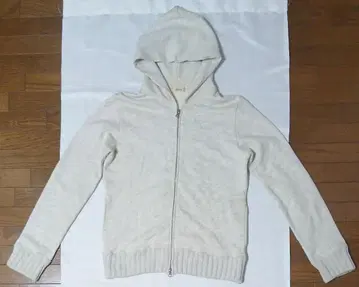 페리큐르 Pellicule 화이트 그레이 니트 사용 후디