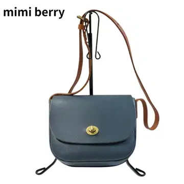 mimi berry 미미베리 프란시스 가죽 숄더백 파우치