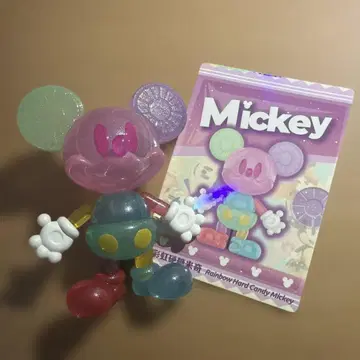 popmart Rainbow Hard Candy 미키 피규어
