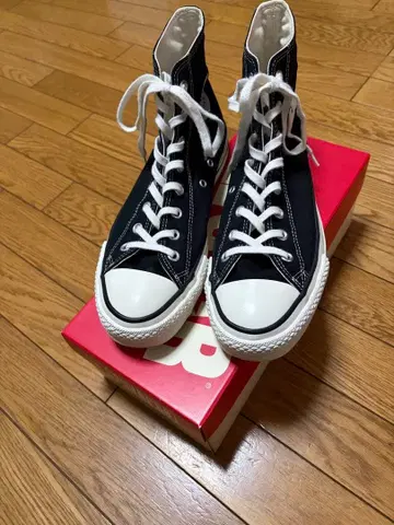 CONVERSE CANVAS AS J HI 블랙 28.0