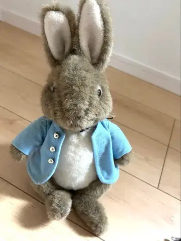 토끼 봉제 인형 파란색 자켓 포함 피터 래빗