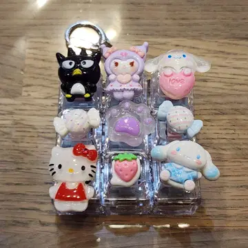 새상품 미사용 클릭커 키링 키보드 카치카치 키링