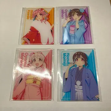 오빠는 끝내줘요! 아크릴 카드 마히로 카에데 미하리 모미지