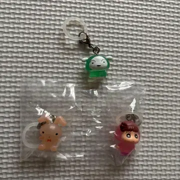 짱구는 못말려 유리 토끼 시로 표시 액세서리 레인코트