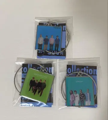 Weezer 가챠가챠 키링 3개 세트