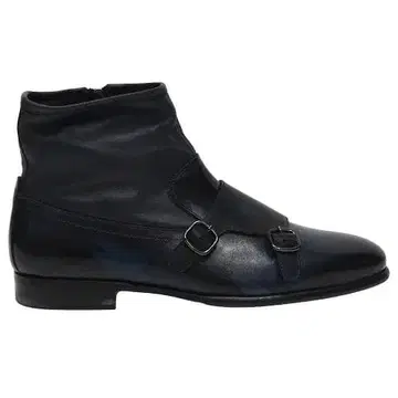 J0450S 미사용품 Santoni 가죽 부츠 [ 사이즈: UK5.5 ]