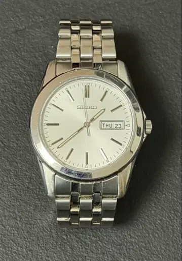 SEIKO 세이코 실버 7N43-0AM0 시계