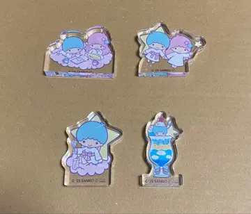 키키라라 리틀트윈스타 카페 아크릴 미니 피규어 아크릴 스탠드