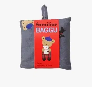 미개봉 새상품 스탠다드 에코백 familiar BAGGU