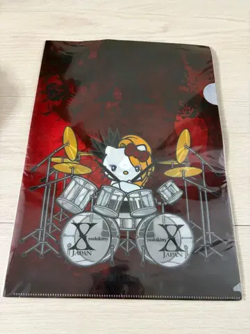X JAPAN 요시 키티 WE ARE X 클리어 파일
