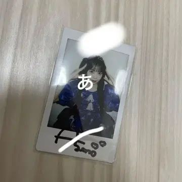 마스다 아야노 폴라로이드 사인 포함 큐스트 온 특 촬영