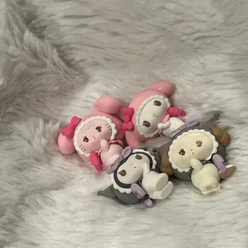 mikko x 산리오 시크릿 마스코트 4개 세트