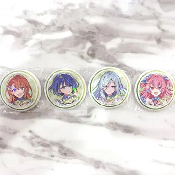 프로세카 로손 콜라보 캔뱃지 모어모어점프 미노리 하루카 물방울 아이리