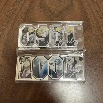 Dr. STONE 스탠리 제노 아크릴 플레이트 세트