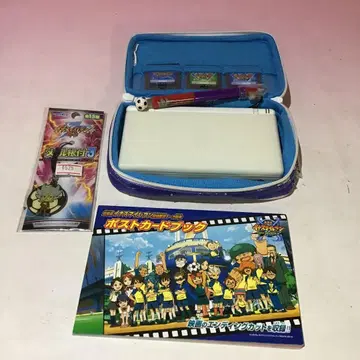 32597 이나즈마 일레븐 닌텐도 DS 게임기 소프트 3개 카드 등 일괄