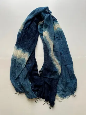 쪽 염색 스톨 얇고 가벼운 포근한 타입 USED