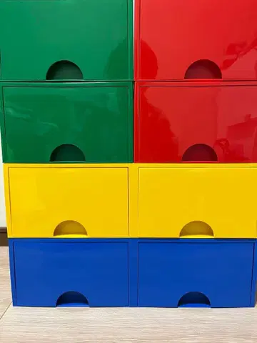 LEGO 서랍 수납 박스 6개 세트