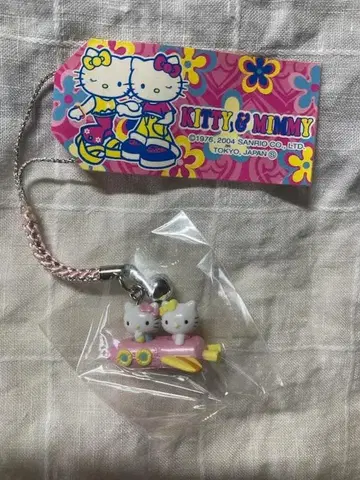 지역 한정 키티 비행기 헬로키티 & 미미 2004년 산리오