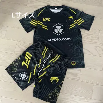 새상품 L 사이즈 UFC 티셔츠 팬츠 셋업 의류