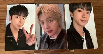 BTS ARIRANG 아리랑 트레이딩 카드 지민&진&정국