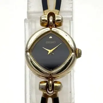 SEIKO 가동 1E20-5130 QZ 빈티지 브레이슬릿 워치