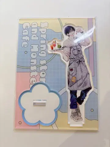 봄의 폭풍과 몬스터 콜라보 카페 도쿄 아마네 카야 아크릴 스탠드