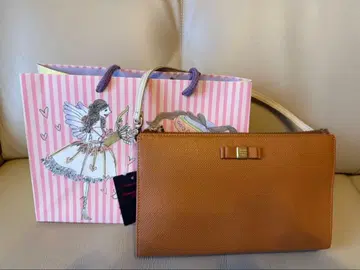 [ 새상품 미사용 ] Samantha Thavasa 브라운 숄더백