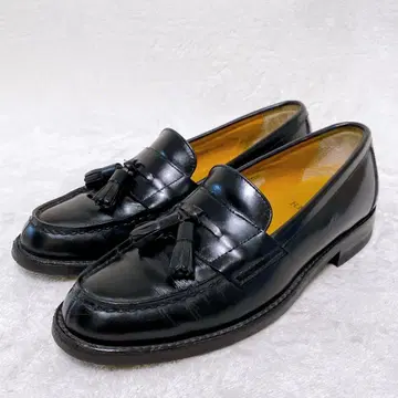 새상품급 REGAL 태슬 로퍼 25.5cm J641 블랙 가죽 신발