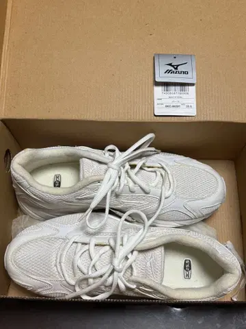 미즈노 맥시마이저 WB3 러닝화 25.5cm 화이트