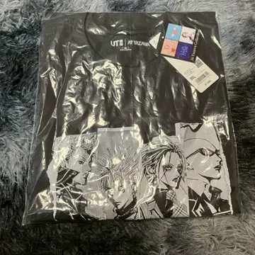 UT 야자와 아이 유니클로 NANA 티셔츠 3XL 블랙