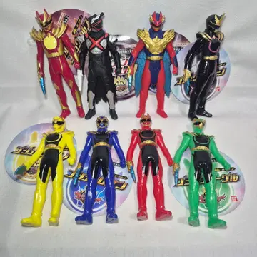 넘버원 전대 고주우자 소프트 비닐 피규어 세트