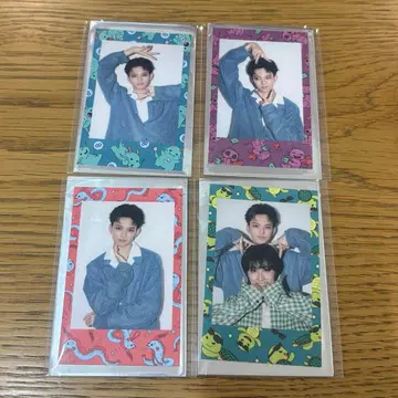 류구조 류TUBE 미니 포토 카드 사이키 하루쿠 컴프