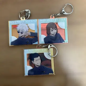 주술회전 점프 페스타 키링 고죠 사토루 게토 스구루 이에이리 쇼코