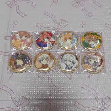 CLAMP전 카드캡터 사쿠라 캐릭터 배지 컬렉션