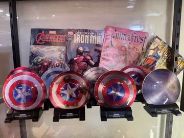 캡틴 아메리카 포셀린 쉴드 컬렉션 전 8종 세트