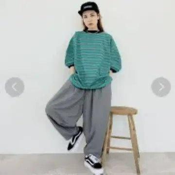 니코앤드 샤카벌룬 볼륨 팬츠 NKM42516SM