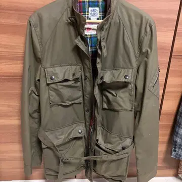 MR HEARTS 올리브 오일드 그린 자켓 L 모터사이클