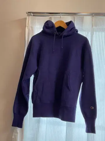 눈 없는 퍼플 USA제 Champion reverse weave