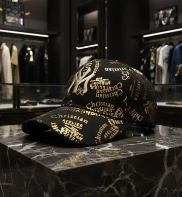 해외 대유행 MY 양키스 명품 아트 모노그램 캡 블랙