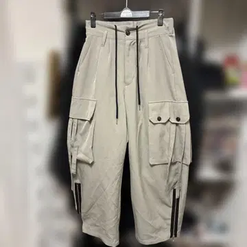 Casper John 카고 팬츠 라이트 그레이