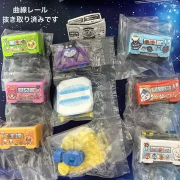 호빵맨 뉴 캐릭터 레일 4종 세미 컴프 8종류 곡선 레일 발췌