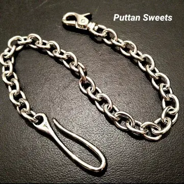 [ Puttan Sweets ] 서클 오벌 지갑 체인 L325