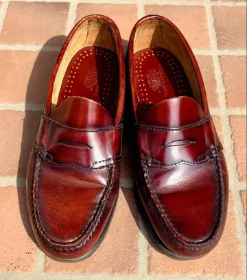 레어 G.H.BASS USA제 코인 로퍼 [ 25.5 ]